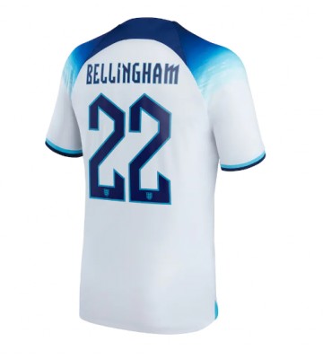 England Jude Bellingham #22 Hjemmedrakt VM 2022 Kortermet